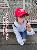 HAPPINESS STITCH BALL CAP