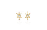 Nova 10K(Y) Pave Petit One Touch Earrings