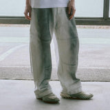 DIRTY WASHING BIKER PANTS