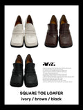 SQUARE TOE LOAFER