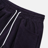 Golden pleated balloon banding pants