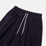 Golden pleated balloon banding pants