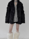 Perry Half Fur Coat