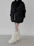 Perry Half Fur Coat