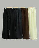 Corduroy Mink String Banding Pants
