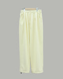 Corduroy Mink String Banding Pants
