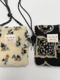 Hoto Shearling Mini Crossbody Bag