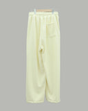 Corduroy Mink String Banding Pants