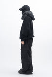 Nero Rivet Raccoon Fleece Zip-Up Hoodie
