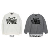 SALE★ Oversized Slogan Wool Knit Sweater