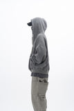 Olide Pigment Dyed Embroidery Hooded Zip-Up