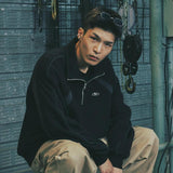 SPORTY HALF ZIP UP