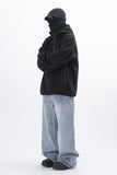 Delroy High Neck Fleece Hoodie