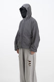 Basic Windbreaker Hooded Jacket