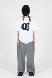 D Embroidery Logo Washing Short Sleeve T-Shirt