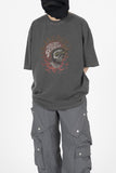 Fire Skeleton Short Sleeve T-Shirt