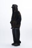 Temps Rare Washing Hooded Zip-Up