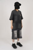 Lunius Washing Denim Half Pants