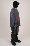 Attractive Pigment Long Sleeve T-shirt