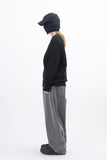 Ove herringbone side tuck pants