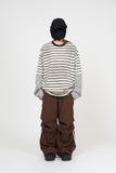 Della Triple Line Corduroy Parachute Pants