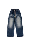 Levan pinch wide denim
