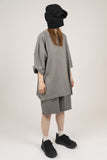 Plain Pigment Setup Short Sleeve T-Shirt