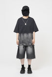 Under Destroyed Pigment Short Sleeve T-Shirt