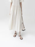 Salmon Smoke Linen One Piece