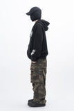 Vesper Grunge Hooded Zip-Up