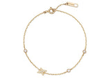 Nova 10K(Y) Pave Petite Station Bracelet