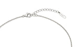 Nova Silver (W) Full Pave Necklace