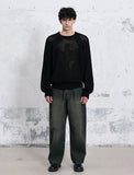 Net Pullover Knit