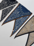 Paisley color matching scarf