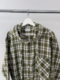 Mont hooded checkered shirt