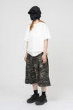 Er camo Pintuck Bermuda Pants