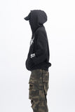 Vesper Grunge Hooded Zip-Up