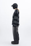 Kera Hairy Stripe Knit