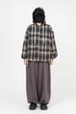Peko Hooded Check Shirt