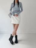 Atom round ankle rain boots