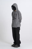 Stow Two-Way Hooded Knit Zip-Up