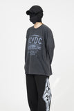 Rhode in Black Washed Long Sleeve T-Shirt