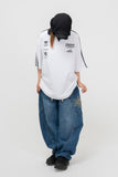 Solari Pocket Wide Balloon Banding Denim