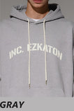 Stencil Felt Heavy Cotton Hoodie