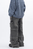 Double Layer Cargo Denim