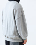 Ripstop Nylon Mixed Sweat Hoodie