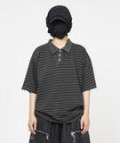 Porti Dangara Pigment Collar Short Sleeve T-shirt