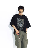 [AG] Satellite Photo Graphic Half Tee