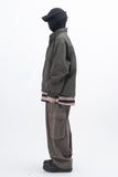 Perna Sand Incision Nylon Windbreaker