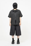 Sedici side shirring bermuda pants